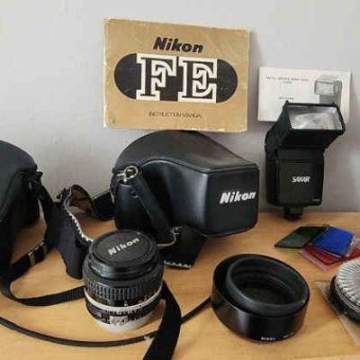 MHT027 - Pair of Nikon FE Cameras