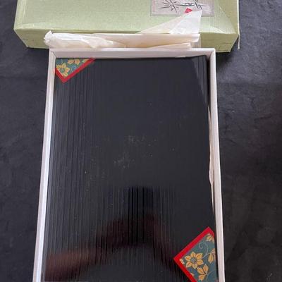 MHT073- Mitsuru Japan Lacquered Trays