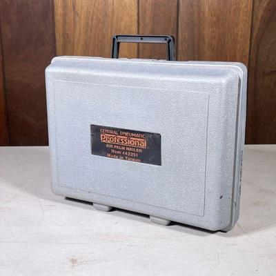 Air Palm Nailer | Central Pneumatic, Air Palm Nailer Item #42251. - h. 9.5 x w. 12.5 in (case)

