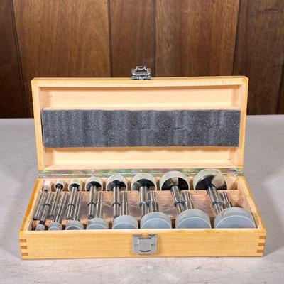 CARB-TECH DRILL BIT SET | A Carb-Tech 16 pc Forstner Bit Set.

