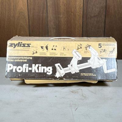 Zyliss Profi-King Vice | Aluminum vice with aluminum jaws, tube jaws, plastic jaws and more.