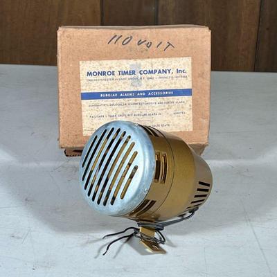 Monroe Burglar Alarm | Monroe Timer Company, Burglar Alarm.