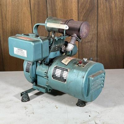 Vintage Sears 1100 Watt Alternator | h. 16 x l. 18 in