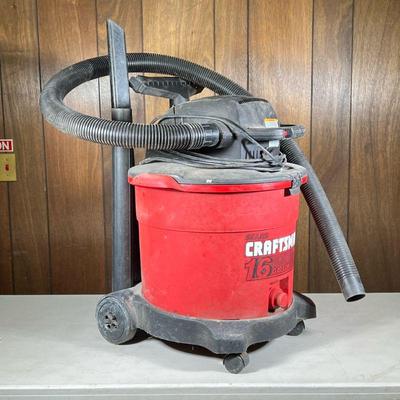 Craftsman 6HP Wet Dry Shop Vac | Sears Craftsman portable blower with 200mph blowing velocity.