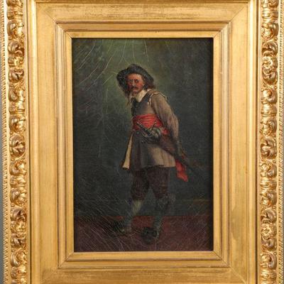 Alfred Duff oil painting