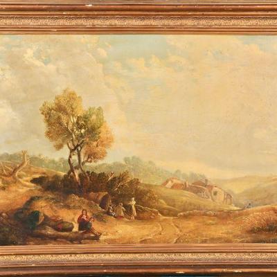 Julius Bakof oil painting