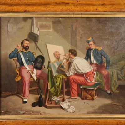 Hippolyte Bellange oil painting