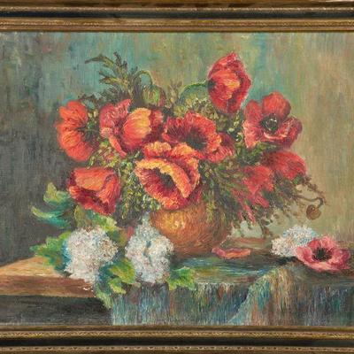 Max Streckenbacher oil painting