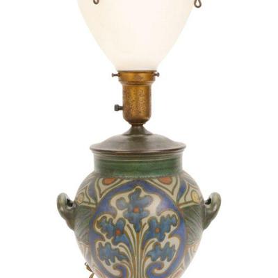 Gouda Pottery lamp