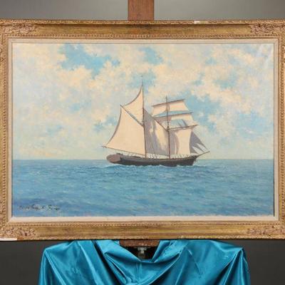 Hugh Boycott Brown oil painting