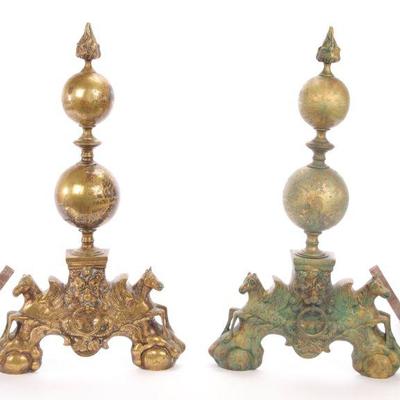 Regency Andirons