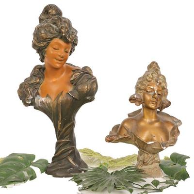 Art Nouveau busts