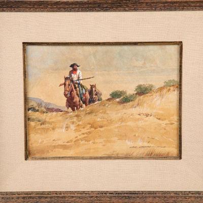 Lloyd Harting gouache painting