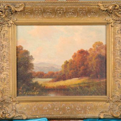 Augustus Spencer oil painting 1