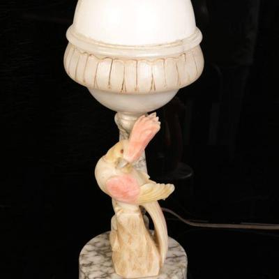 Alabaster lamp
