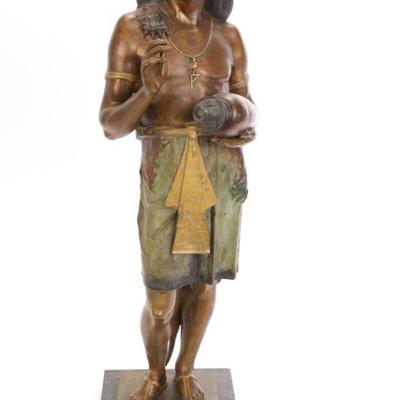 Emile-Louis Picault bronze sculpture 1