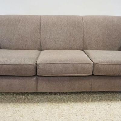 1162	DEMINISIONS UPHOLSTERED SOFA, APPROXIMATELY 32 IN X 77 IN X 36 IN H
