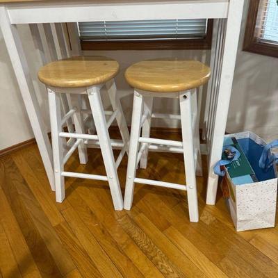 Kitchen table with stools