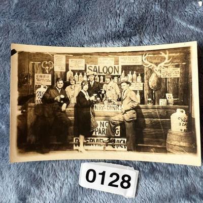 Saloon RPPC Photo
