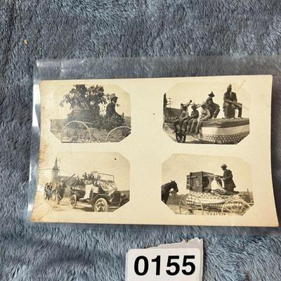 Black Shriners Photo RPPC