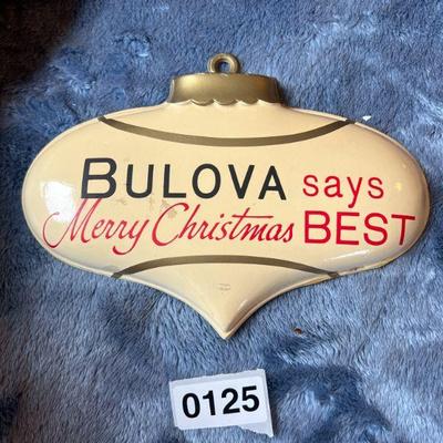 Bulova Christmas Ornament