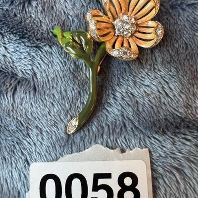 Nolan Miller Brooch