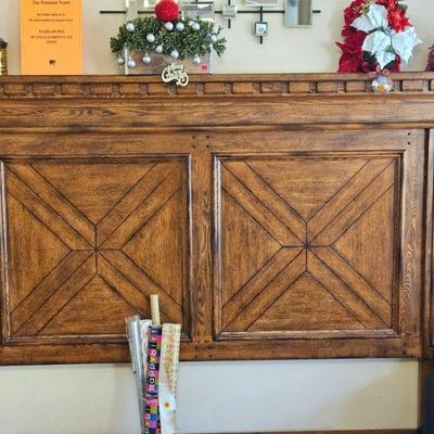 King headboard