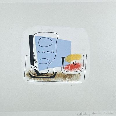 PABLO PICASSO LITHOGRAPH | Nature Morte Au Verre. Lithograph on paper. 17.5 x 21 in sight. Signed & titled lower right, numbered...