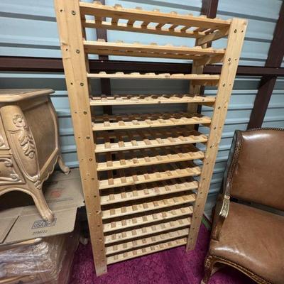 $50 - Wood Wine Rack