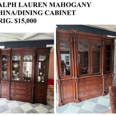 $1800 - Ralph Lauren China Cabinet