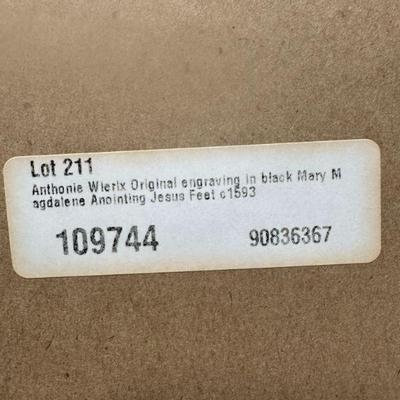 $500 - Antonie Wierix - original engraving