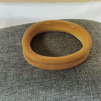 gold Mesh  bangle
