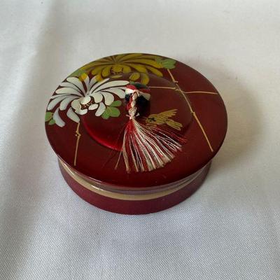Red Lacquer Box