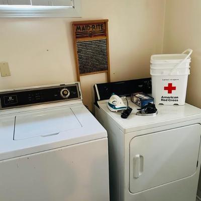Washer and dryer