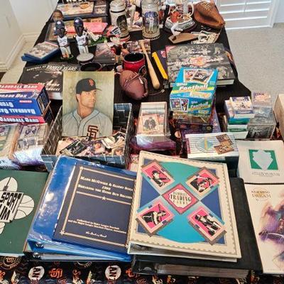 Sports memorabilia...baseball and football cards 