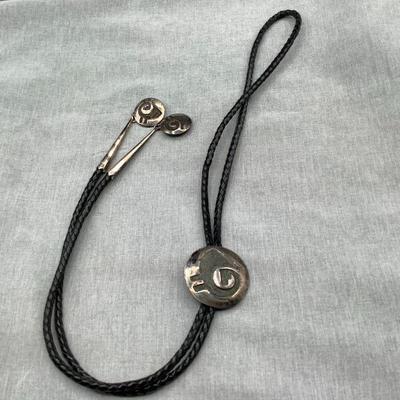 Sterling Native American Bolo