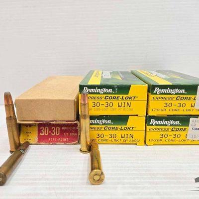 #1438 • (95) Rounds of 30-30 Ammo
