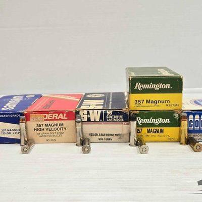 #1428 • (224) Rounds Of 357 Magnum Ammo
