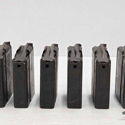 #1126 • (6) 10 Rd M1A 7.62 Magazines
