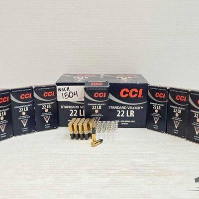#1504 • NEW!!! (1,326) CCI Rounds of 22LR Ammo
