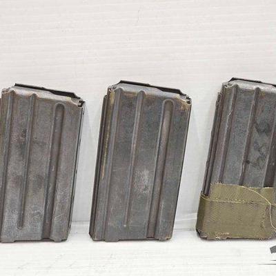 #1218 • (3) Colt AR-15 20rd Magazines

