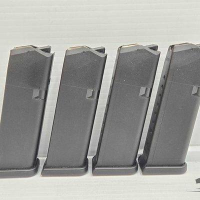 Sale Photo Thumbnail #93: #1104 • (4) Glock 9mm 10rd Magazines
