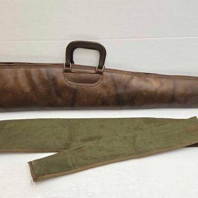 #1600 • Bucheimer Zip Up Carrying Case & Canvas Gun Sleeve

