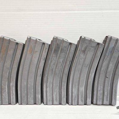 #1210 • (5) Colt AR-15 5.56MM 30rd Magazines
