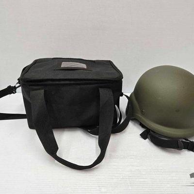 #1668 • Vism Ballstic Helmet and Bag
