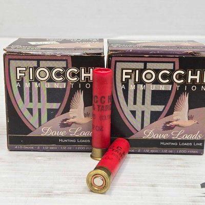 #1538 • NEW!!! (50) Fiocchi 410GA Dove Loads
