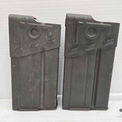 #1240 • (2) KCI 20rd HK91/G3/PTR 7.62x51mm/308 Magazines
