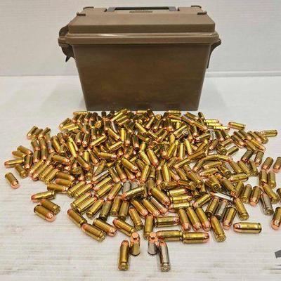 #1542 • NEW!!! Over (150) Rounds Of .40 S&W Ammo W/ Ammo Box
