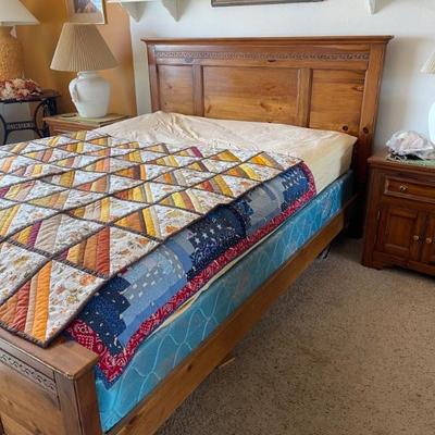 Queen bed set 