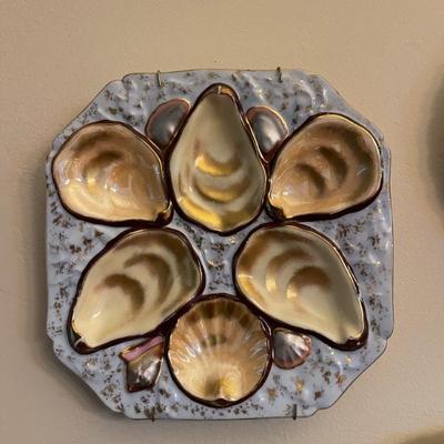 Rare oyster plates 